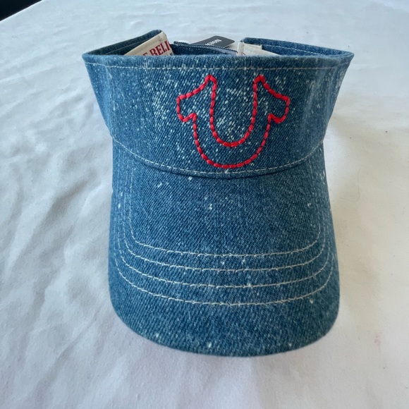 True Religion Unisex Adjustable Visor Hat - Picture 2 of 7